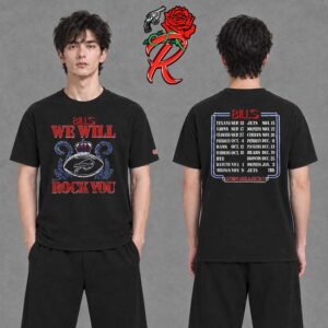 Buffalo Bills Homage 2026 NFL Schedule Queen Two Sided T-Shirt