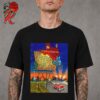 Stevie Wonder 50th Anniversary Tour Song In The Key Of Life Merch Two Sided Unisex T Shirt