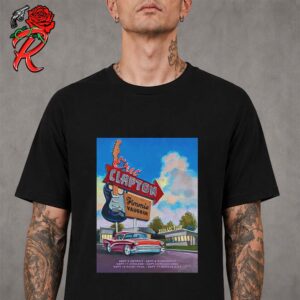 Eric Clapton Jimmie Vaughan US Tour 2026 Has Embarked On His 2026 7 City Unisex T Shirt