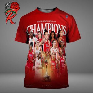 FIBA Women’s Basketball World Cup 2026 Germany The CHAMPIONS USA Women Basketball Team 3D Shirt