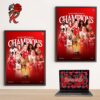 FIBA Women’s Basketball World Cup Germany 2026 CHAMPIONS USA Women Basketball Team Poster Cavnas