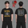 Chicago Bears Homage  2026 NFL Schedule Queen Two Sided T-Shirt
