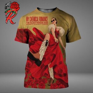 My Chemical Romance San Antonio, TX 2026 Event Poster At Alamodome On September 12 2026 3D Shirt