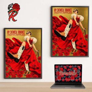 My Chemical Romance San Antonio TX 2026 Event Poster At Alamodome On September 12 2026 Poster Canvas