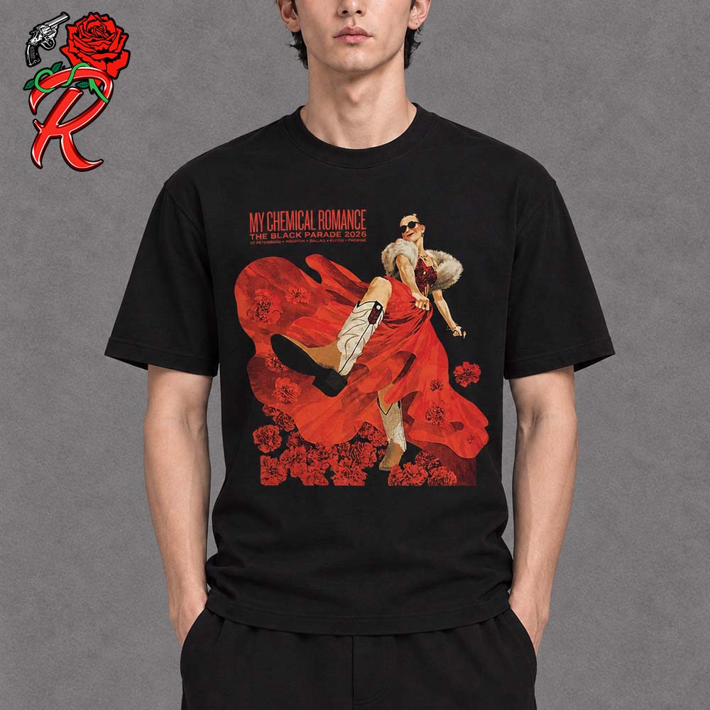 My Chemical Romance San Antonio, TX 2026 Event Tee At Alamodome On September 12 2026 T-Shirt My Chemical Romance San Antonio, TX 2026 Event Tee At Alamodome On September 12 2026 T-Shirt