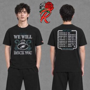 Philadelphia Eagles Homage  2026 NFL Schedule Queen Two Sided T-Shirt