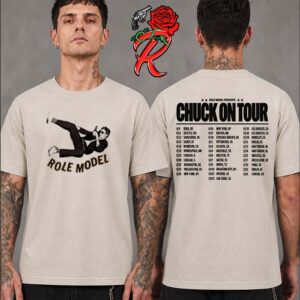 Role Model Presents Chuck On Tour 2026 Merch Tee Timely Party Two Sided T Shirt