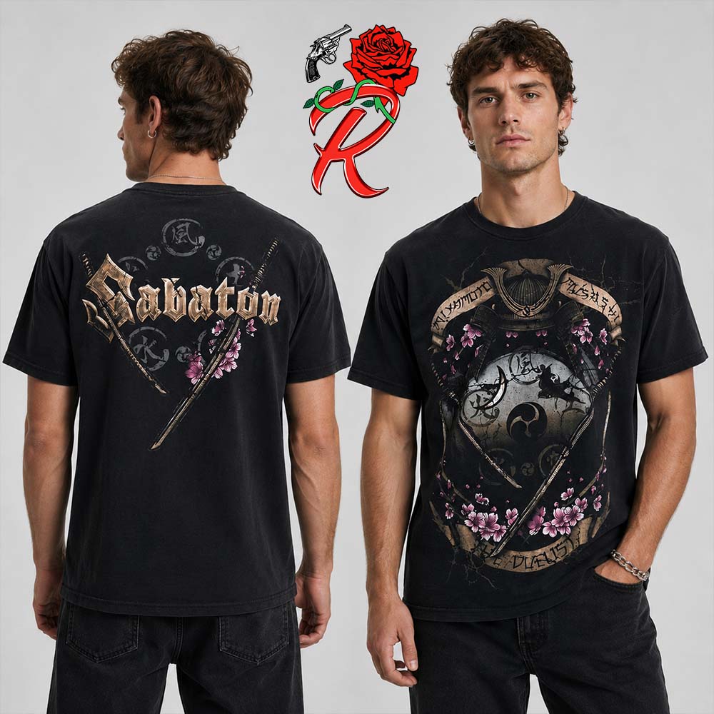 Sabaton The Duelist Vintage T-Shirt Sabaton The Duelist Vintage T-Shirt