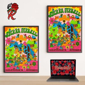 Sierra Ferrell Charlottesville VA 2026 Heavy Petal Tour Event Poster At Ting Pavilion On September 8 2026 Poster Canvas