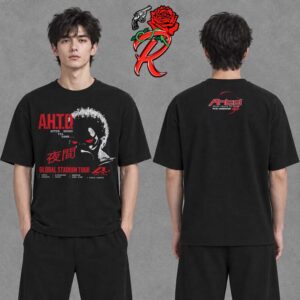 The Weeknd After Hours Til Dawn 2026 Tour Asia Merch Tokyo Japan Black T-Shirt